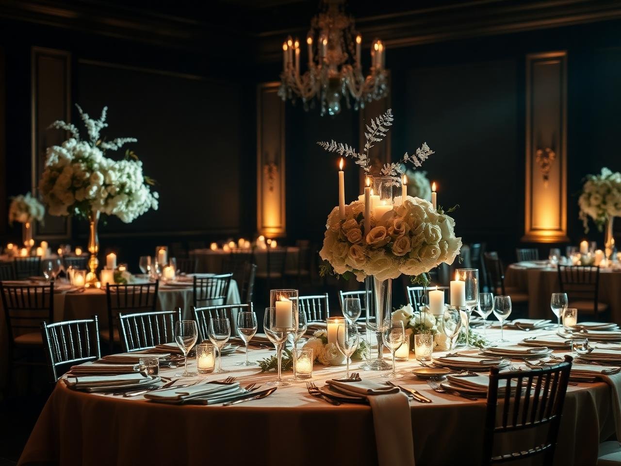 Celebration night ambience